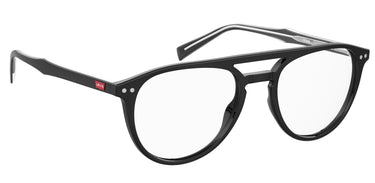 Premium Men Levis Eyeglasses: LV 5028 - Black(2) - SpecSMART Eye Clinic (Diagonal View)